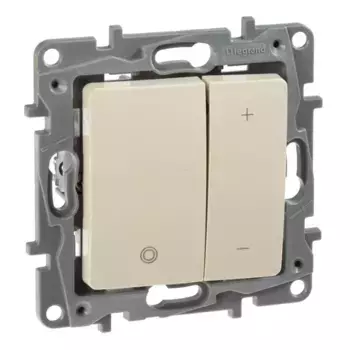 Диммер кнопочный Legrand Etika без нейтрали 400W слоновая кость 672318