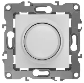 Диммер поворотно-нажимной ЭРА 12 400VA 12-4101-01 Б0014735