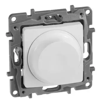 Диммер поворотный Legrand Etika без нейтрали 300W белый 672219