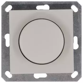 Диммер с накладкой 30-400W, 1gang 2way, цвет Тауп Jasmart G4012T