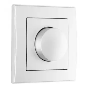 Диммер с рамкой Arte Milano SET06-1-48-1 silver