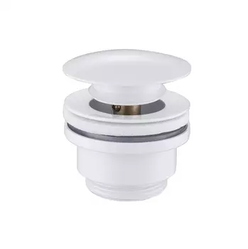 Донный клапан Abber AF0011W белый матовый