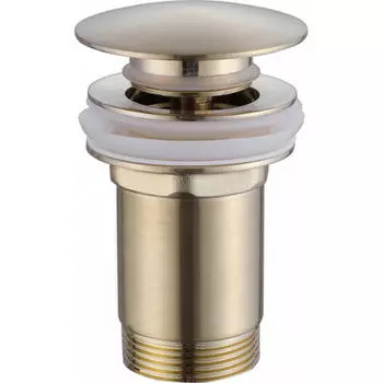 Донный клапан Abber AF0010G золотой матовый