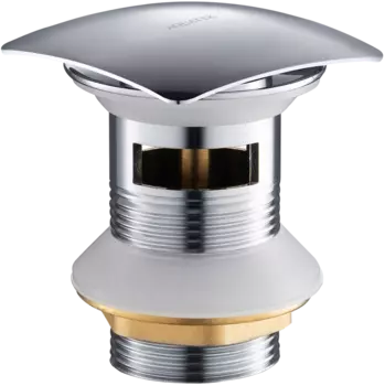 Донный клапан для раковины AQUATEK AQ6004CR с переливом, хром