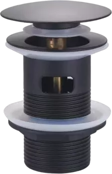 Донный клапан для раковины BOND BV0288 черный