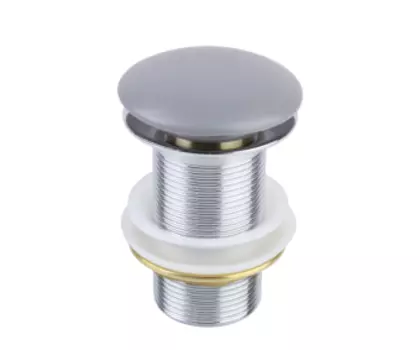 Донный клапан для раковины Bronze de Luxe серый