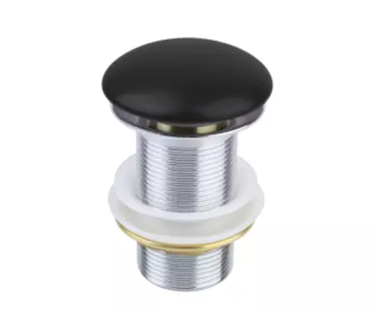 Донный клапан для раковины Bronze de Luxe черный