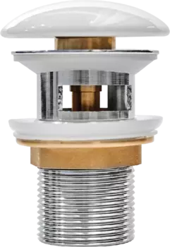 Донный клапан для раковины IDDIS Optima Home OPHWS0Wi88 белый глянцевый