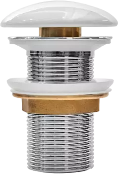 Донный клапан для раковины IDDIS Optima Home OPHWS00i88 белый глянцевый