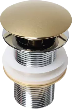 Донный клапан для раковины Melana золото