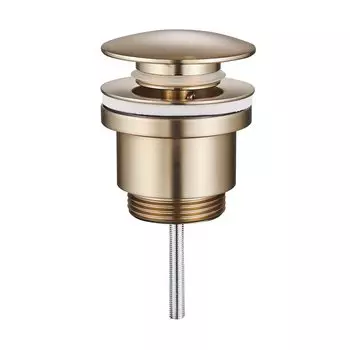 Донный клапан для раковины Raglo R600 R600.01.03 золотой сатин