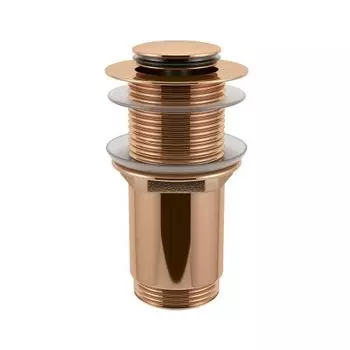 Донный клапан для раковины Wellsee Drainage System розовое золото (182137000)