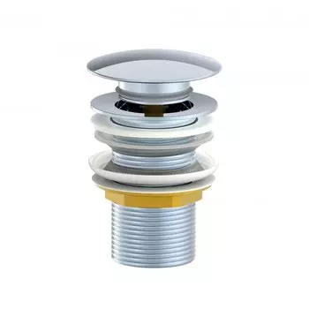 Донный клапан для раковины Wonzon & Woghand WW-88SS02-CR хром