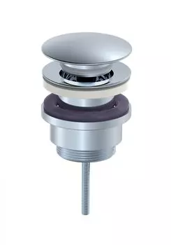 Донный клапан для раковины Wonzon & Woghand WW-88SS07-CR хром