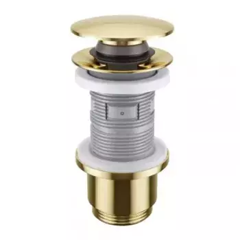 Донный клапан Excellent для раковины золото