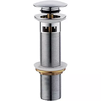 Донный клапан Frap хром