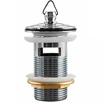 Донный клапан Frap хром