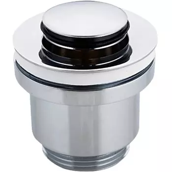 Донный клапан Frap хром глянцевый