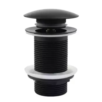 Донный клапан Laguraty нажимной Click-Clack черный матовый