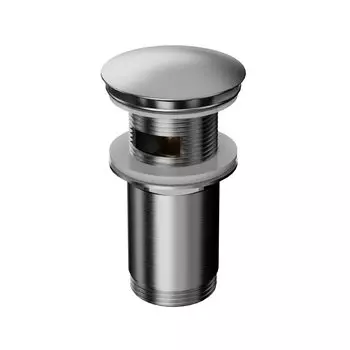 Донный клапан WHITECROSS A706NIB для умывальника, клик-клак (брашированный никель)