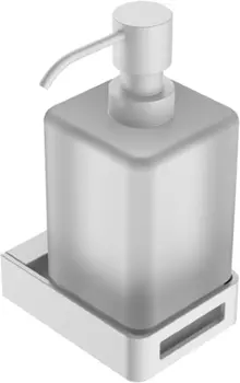 Дозатор для жидкого мыла Boheme Q белый матовый