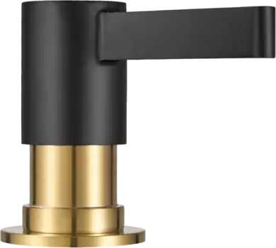 Дозатор для кухонной мойки Milacio MCU.933.BGD золото, черный