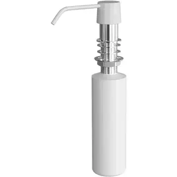 Дозатор для моющего средства Florentina Рондо FL белый матовый