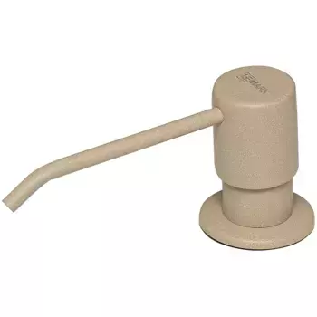 Дозатор для моющего средства Lemark Expert бежевый матовый