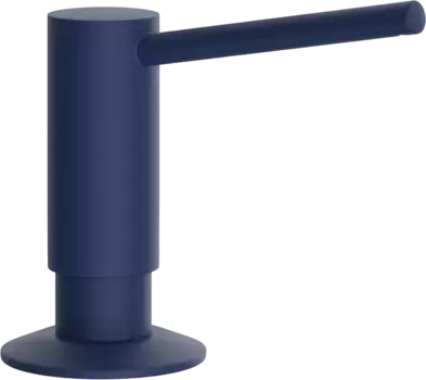 Дозатор для моющего средства Omoikiri синий матовый, indigo blue