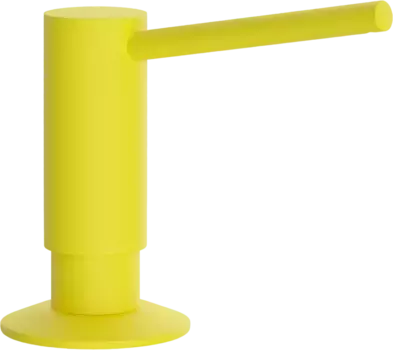 Дозатор для моющего средства Omoikiri желтый матовый, sicilian lemon