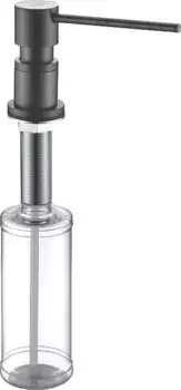 Дозатор для кухонной мойки Paulmark Kraft D003-GM вороненая сталь