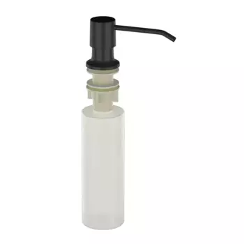 Дозатор для моющего средства Ulgran Quartz черный