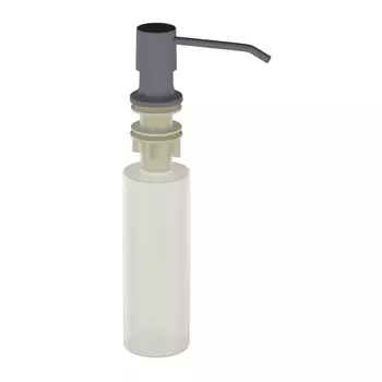 Дозатор для моющего средства Ulgran Quartz серый