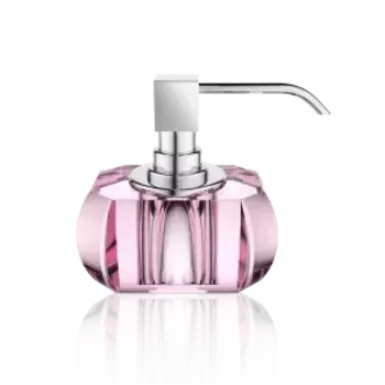 Дозатор для мыла Decor Walther Kr розовый, хром (924261)
