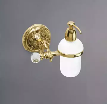 Дозатор для жидкого мыла Art&max Barocco сrystal AM-1788-Br-C бронзовый