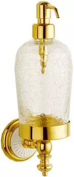 Дозатор для жидкого мыла Boheme Palazzo золото - белый