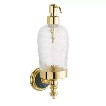 Дозатор для жидкого мыла Boheme Palazzo золото - черный