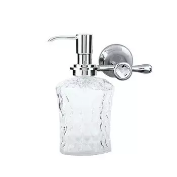 Дозатор для жидкого мыла Boheme Puro подвесной хром