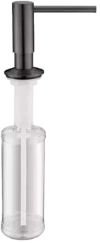 Дозатор для кухонной мойки Paulmark Decus D004-GM вороненая сталь