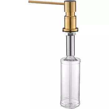 Дозатор для жидкого мыла Paulmark Kraft золотой