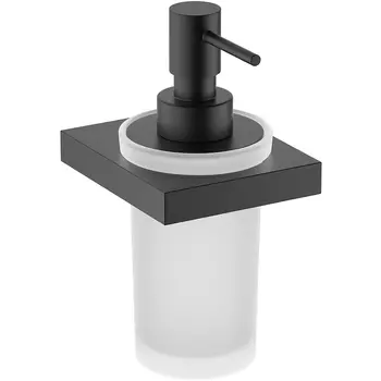 Дозатор для жидкого мыла Timo Petruma черный матовый