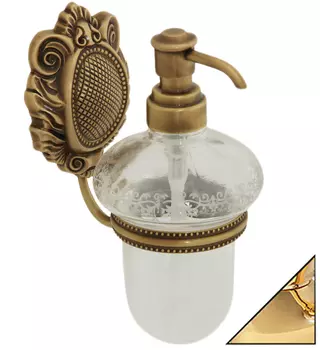 Дозатор Migliore Cleopatra 16628 настенный, бронза