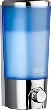 Дозатор жидкого мыла Haiba хром - синий