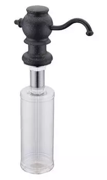 Дозатор Zorg ZR-24 черный металл