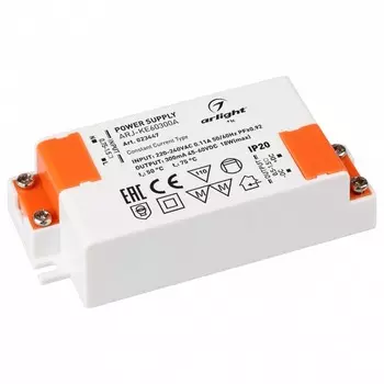 Драйвер Arlight ARJ-KE60300A 45-60V 18W IP20 0,3A 023447