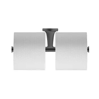 DURAVIT (Starck T) Двойной держатель для туалетной бумаги, черный матовый
