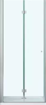 Душевая дверь BelBagno Albano 60х195 профиль хром стекло прозрачное