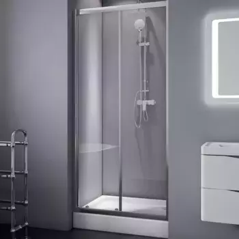 Душевая дверь BelBagno Due 130 хром (DUE-BF-1-130-C-Cr)