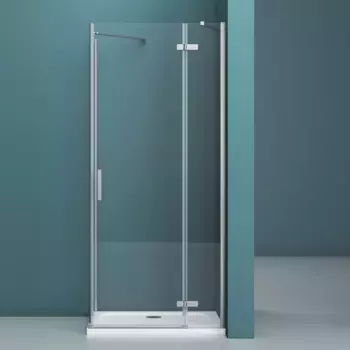 Душевая дверь BelBagno Kraft 80 профиль хром (KRAFT-60/20-C-Cr-R)