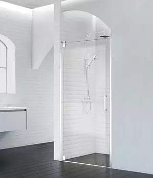 Душевая дверь BelBagno Marmi 80 хром (MARMI-B-1-80-C-Cr)